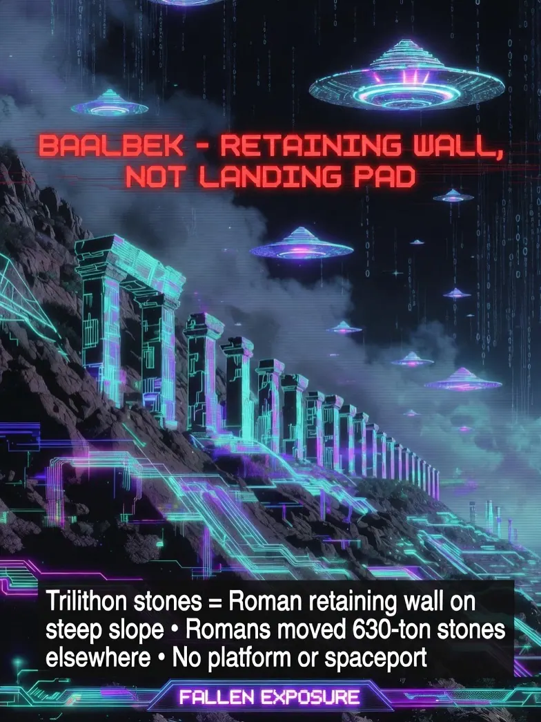 Ancient Aliens claims extraterrestrials built the pyramids, Pumapunku, Baalbek, Nazca,…: slide 4 of 11