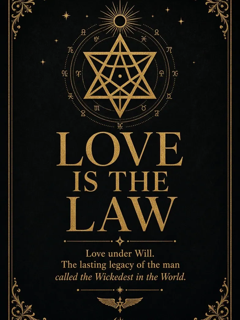 So about Aleister Crowley…: slide 8 of 9