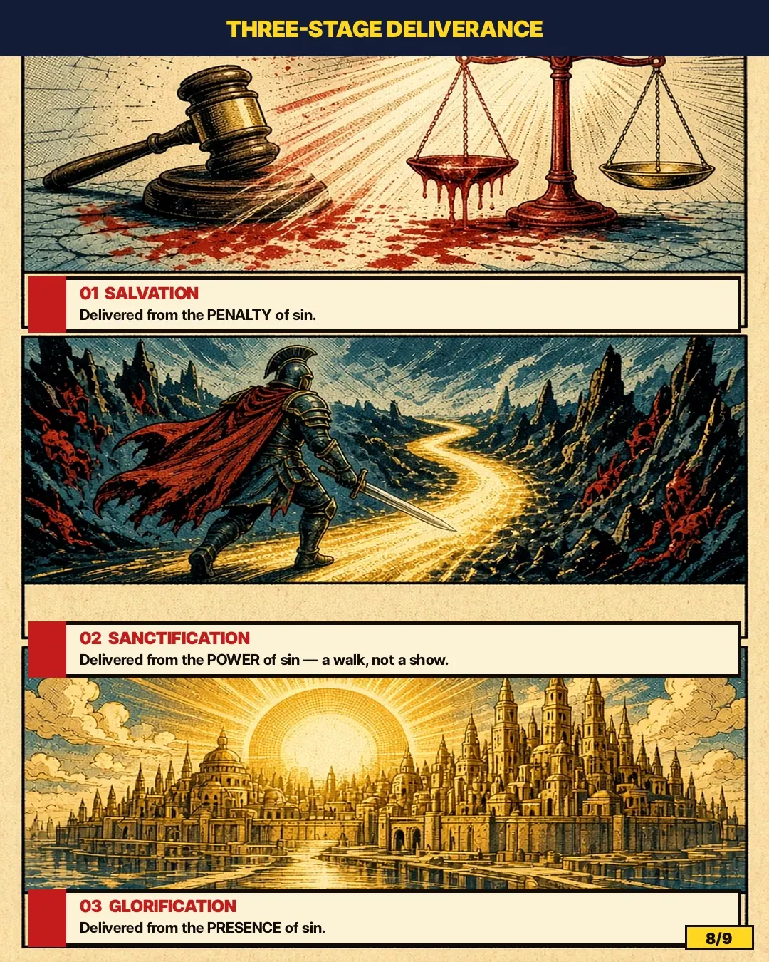 HOW TO BE DELIVERED BIBLICALLY: slide 8 of 9