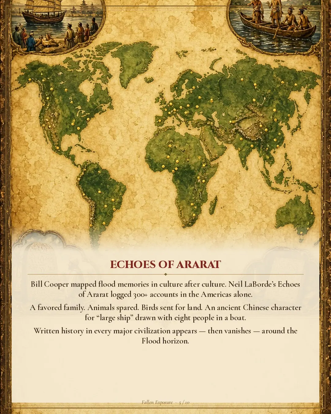 THE FLOOD IS HISTORY.: slide 5 of 11