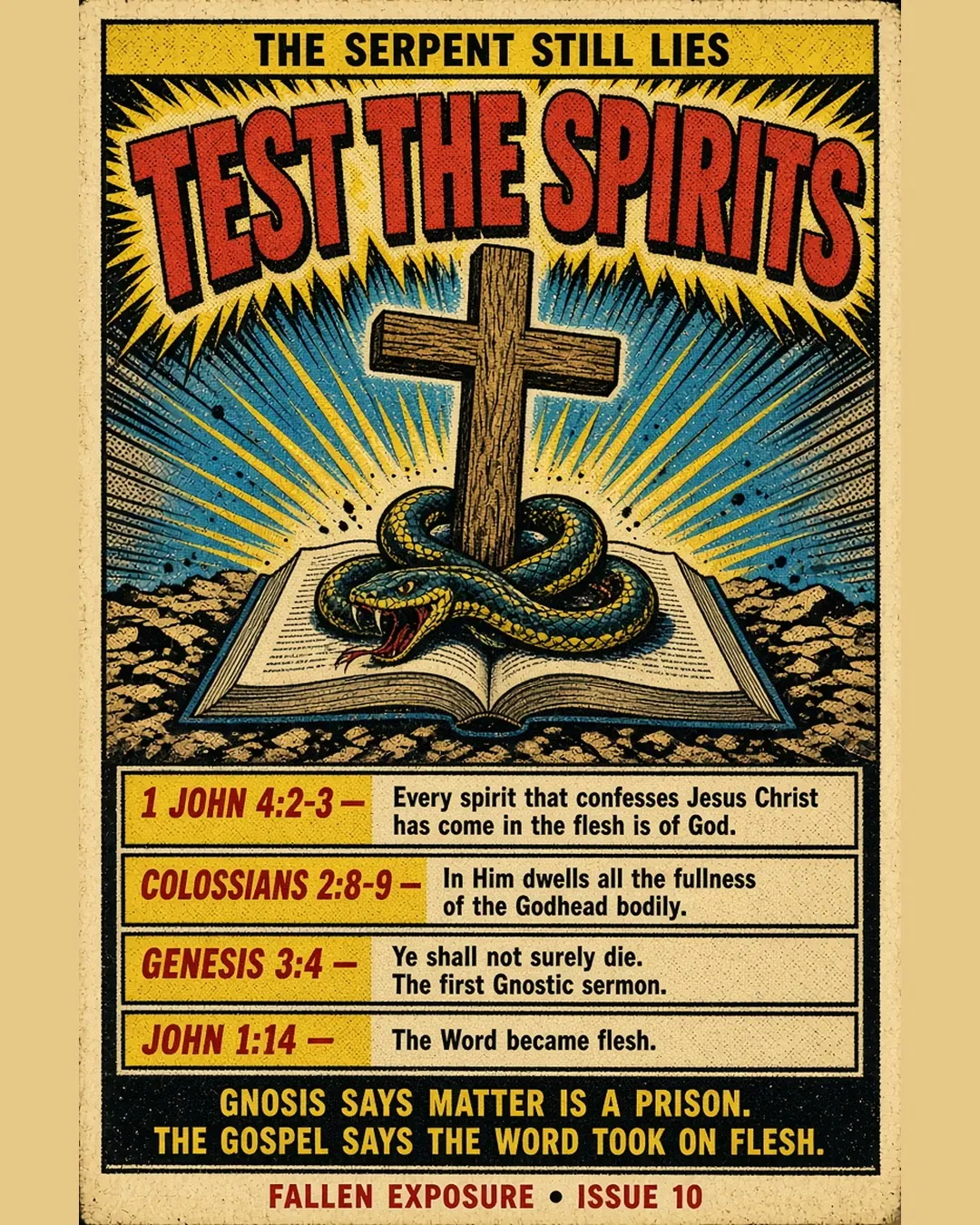 MYSTERY BABYLON — ISSUE 10: GNOSTICISM: slide 9 of 10