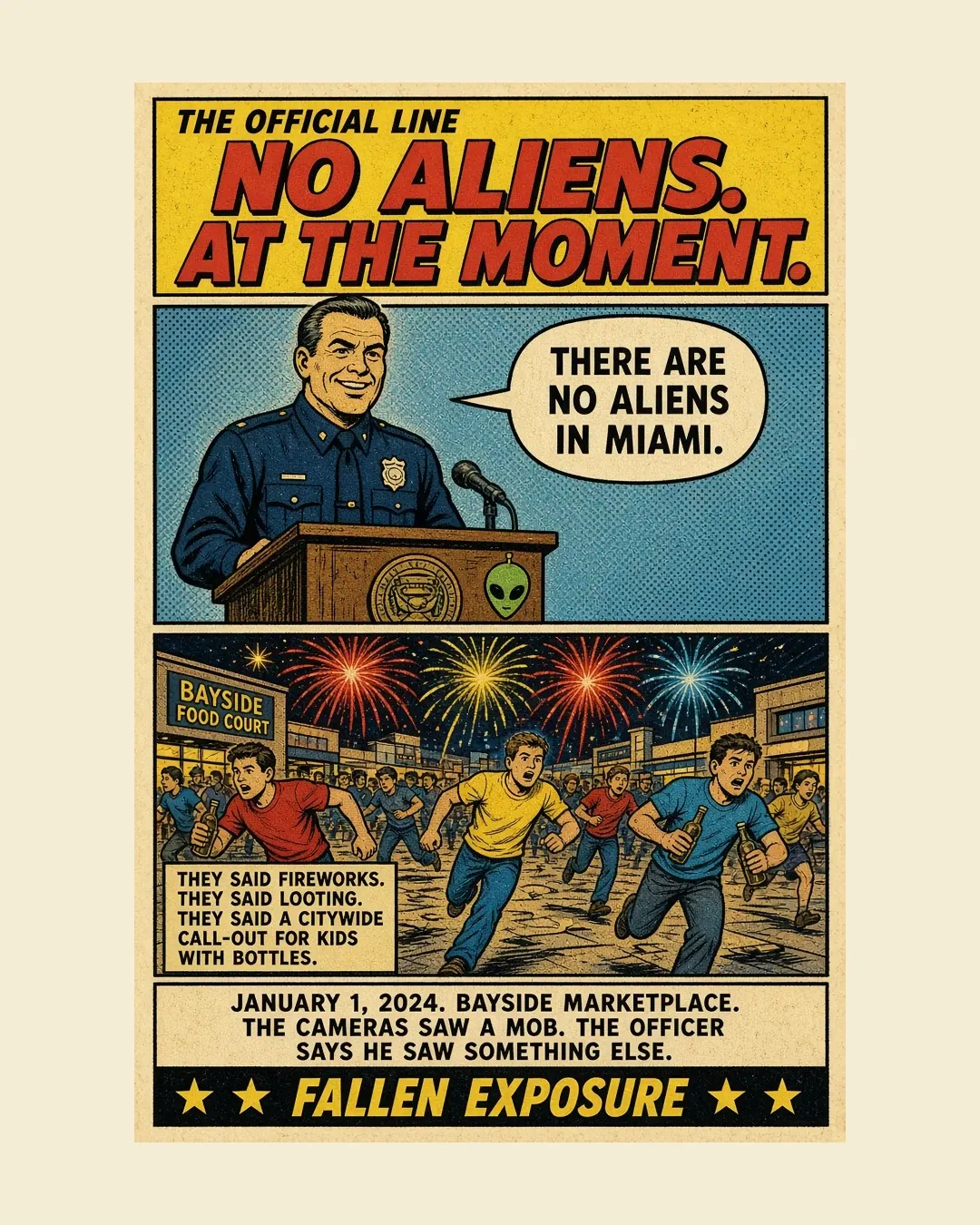 MIAMI MALL — THE OFFICER SPEAKS: slide 2 of 10