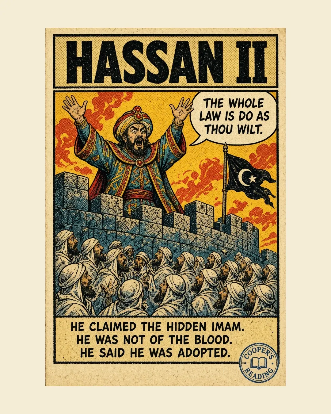 Cooper finishes the Assassins and draws the line to the knights: slide 2 of 10